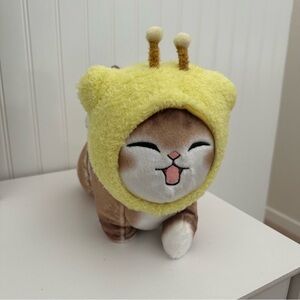 Mofusand x Cat Painter Juno: Big Stuffed Toy - Honey Bee (NWT)
